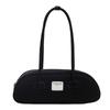 Niche Retro Matte Underarm Bag Women's New Bowling Bag Simple Large-capacity Portable Commuter Women's Bag