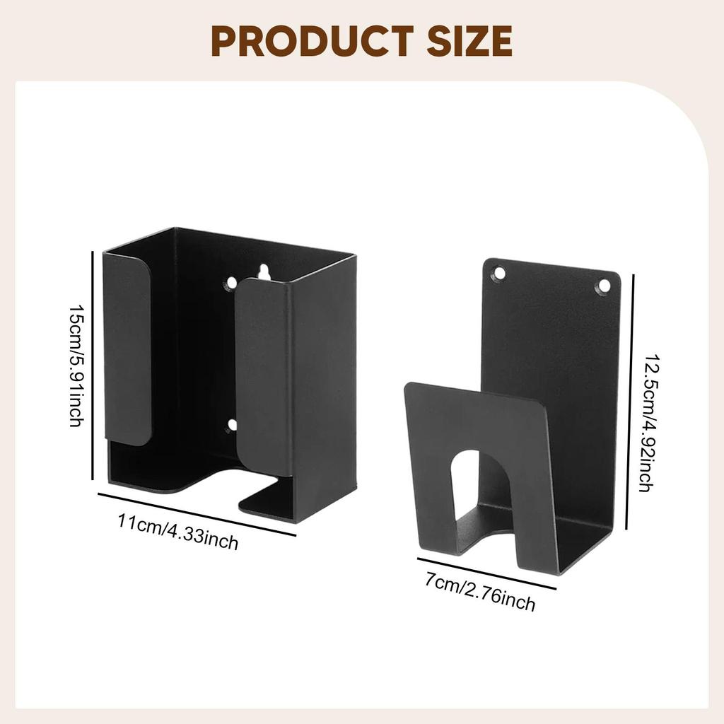 EV Charging Nozzle Dock J Hook Wall Mount Electric Car Charger Holder Waterproof Cover for Parking Space