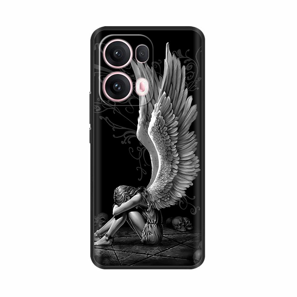Чехол Reno13/Reno13 Pro для OPPO Reno 13 5G Мягкая задняя крышка из ТПУ-силикона для чехлов телефона OPPO Reno 13 Pro Милые Fundas Ударопрочный