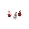 Cute Christmas Santa Bell Pendant Resin/Iron Xmas Tree Pendant  New Year