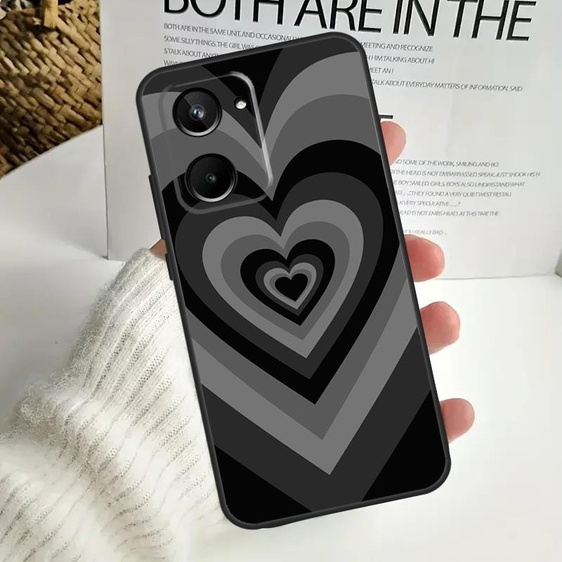 Colorful Heart Circle Love For Realme 15 10 11 12 13 14 Pro Plus C65 C67 C63 C61 C55 C51 C53 C35 C75 GT6 GT7 Pro Case