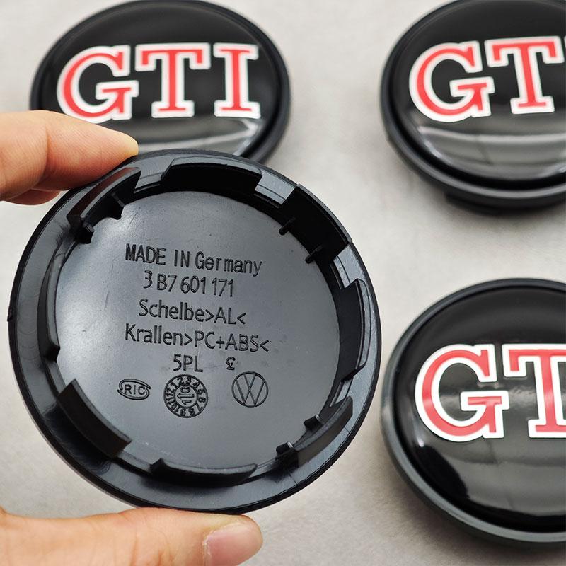 2026 Горячие Для VOLKSWAGEN VW 4 шт. 65 мм Красные Синие Центральные Колпачки Колес Автомобиля Для Volkswagen VW R GTI Golf 6 Passat CC Magotan Touran Tigu