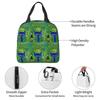 Pete The Cat Insulated Lunch Bag for Women Office Cooler Thermal Food Box Tote Portable Lunch Boxes Container