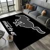 3D F-Ford Mustang Гоночный автомобиль Мотоцикл Ковер Коврик для гостиной Спальни Дома Декорация для дивана, Детский коврик Нескользящий напольный коврик