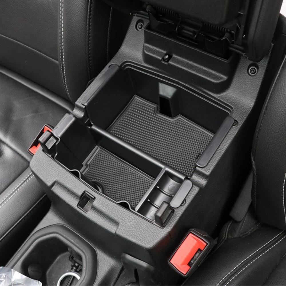Органайзер для центральной консоли, подлокотник, ящик для хранения, контейнерный лоток для Jeep Wrangler JL Gladiator JT 2018-2022, интерьер автомобиля