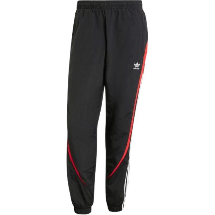 Adidas Originals Archive Tracksuit Bottoms Striped Color Blocked Retro Sports Knit Pants Men Bottoms Black IX9646