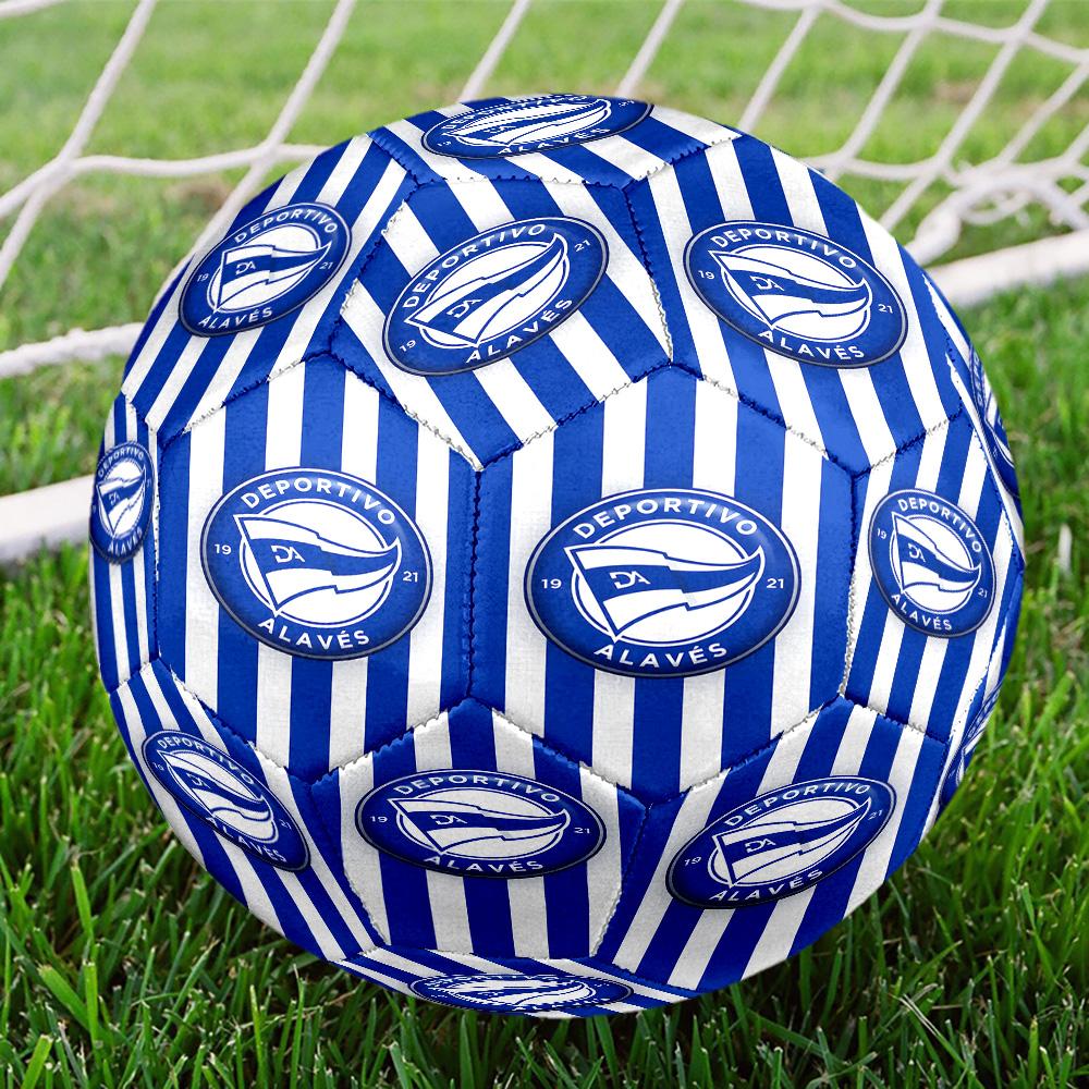 Deportivo FC Printed Size 5 Soccer Balls, High-Quality, Anti-Slip, Protective Football, A Unique Gift , Birthdays, Christmas Gifts