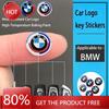 WHP2   2025  Hot 50 Anniversary Car Remote Key Fob Emblem Badge Radio button Sticker For BMW M E46 E90 E49 F30 F80 E36 E46 E93 E92 F34
