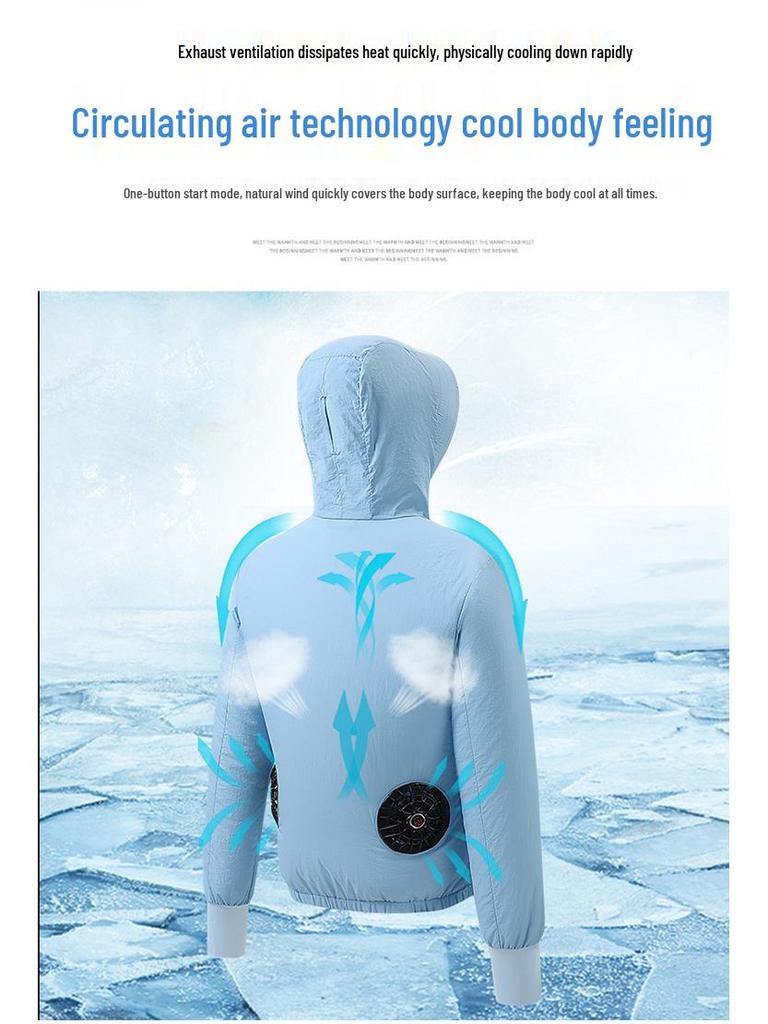 Unisex Summer Travel Sunscreen Jacket for Outdoor Sports