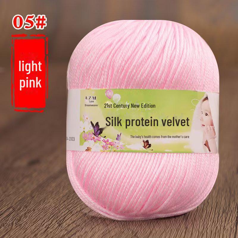 Детская пряжа из 6 нитей для ручной вязки свитеров, кукол, шарфов, тапочек.. Акриловый материал.