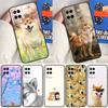 Чехол для телефона Oppo A54 A57 S A78 A58 A98 A5 A9 A91 A15 A16 A17 A52 A72 A76 A96 A74 A94 A77 с изображением собаки Сиба-ину