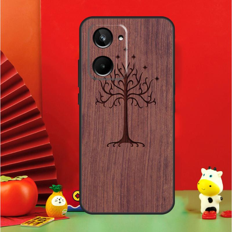 Дерево Цветок Бамбук Дерево Для Realme 12 10 9 11 Pro Plus GT5 GT Neo 6 C53 C51 C35 C33 C30 C25s C21Y C31 C67 C55 Чехол