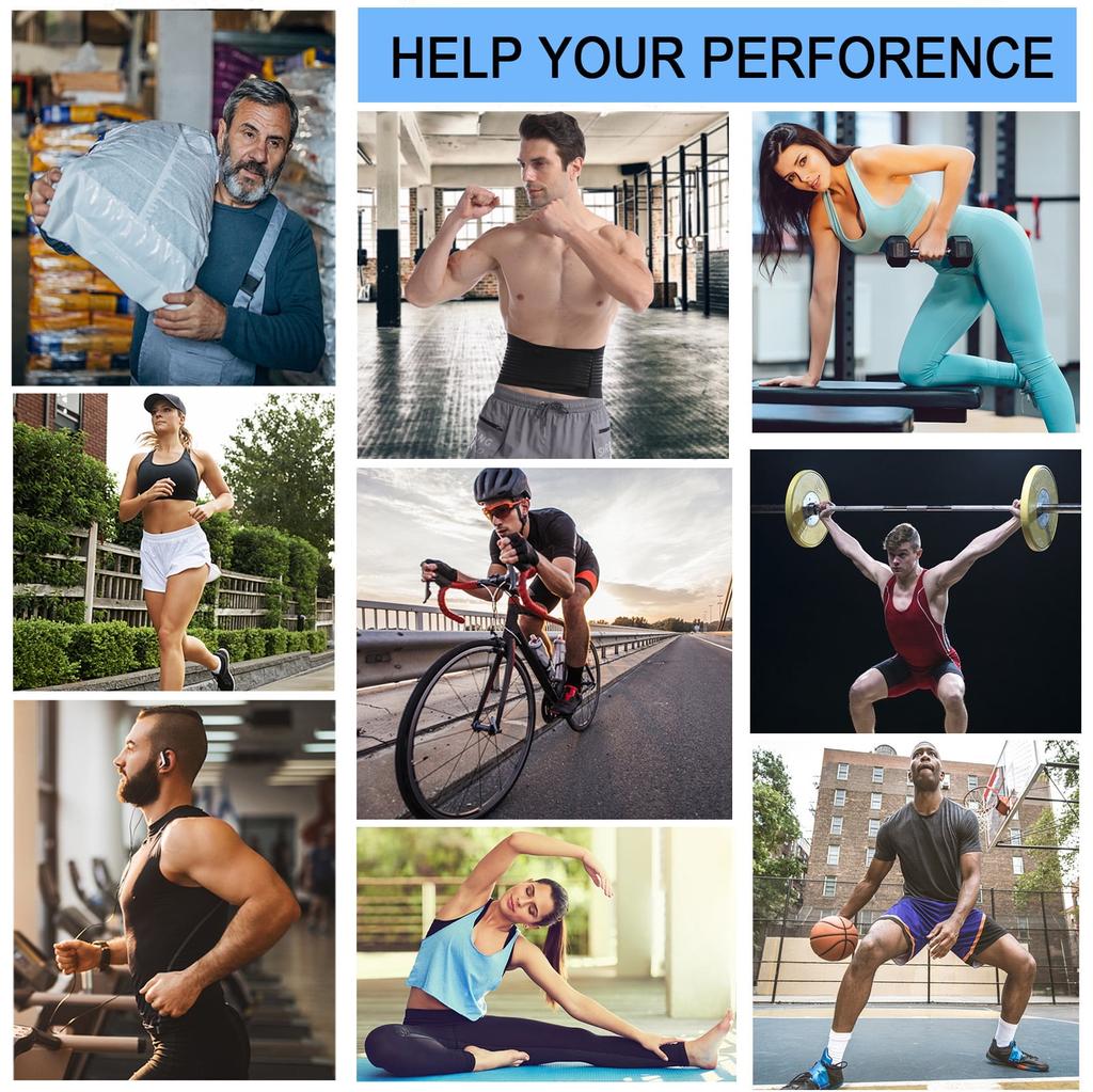 Бандаж для облегчения боли в пояснице - поддерживающий пояс при ишиасе, идеально подходит для мужчин и женщин, занимающихся спортом