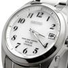 Часы Seiko Selection Titanium Solar Radio с белым циферблатом SBTM223 Silver [Seiko Watch] Мужские