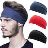 European & American Men's Sweat-Absorbing Sports Headband for Fitness, Yoga, and Running
