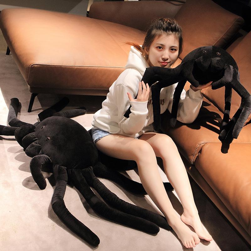 30/40 см милая плюшевая игрушка-паук, имитация плюша, мягкая подушка с насекомыми AnimaI, кукла, украшение комнаты на Хэллоуин, детский подарок для мальчика