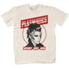 Футболка с логотипом группы Plasmatics Хлопковая унисекс футболка Все размеры S-5XL Унисекс футболка