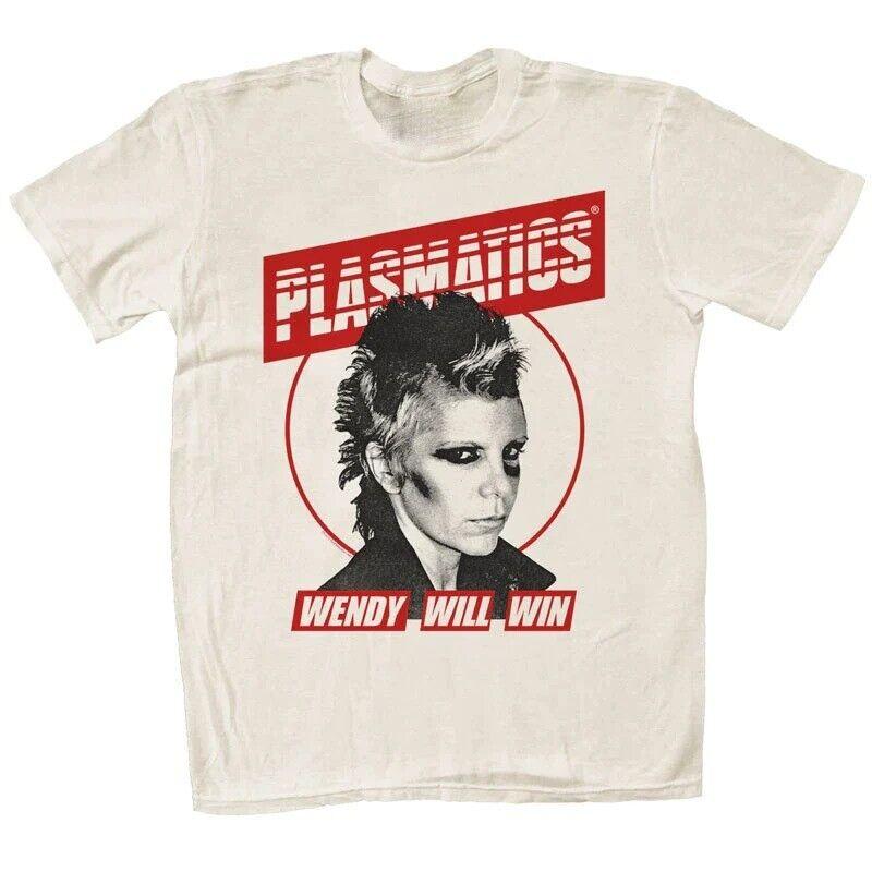 Футболка с логотипом группы Plasmatics Хлопковая унисекс футболка Все размеры S-5XL Унисекс футболка