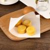 100PCS Kitchen Bakery Kraft Food Bread Packing Donut Wrapping Solid Color Oilproof Paper