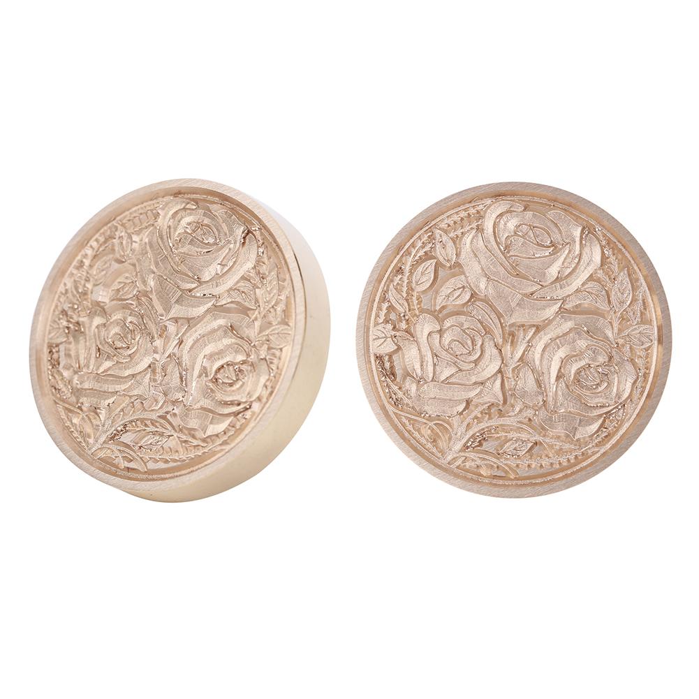 Розарий Ретро печать сургучная печать головка огненная краска для приглашения подпись