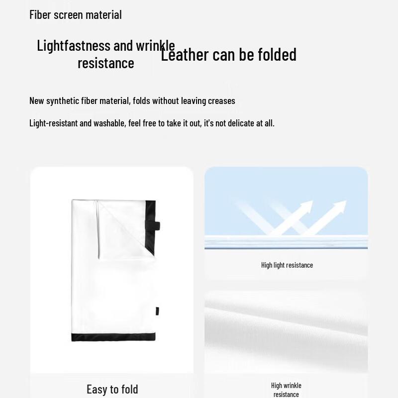 JmGO 100-дюймовый портативный проекционный экран для улицы