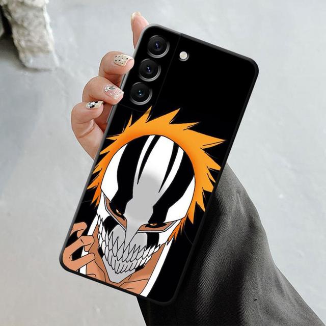 Чехол с японскими комиксами «Отбеливатель Куросаки Ичиго» для Samsung Galaxy S23 S22 S21 S20 Fe Ultra S10 S9 S8 Plus Note 20ultra 10plus