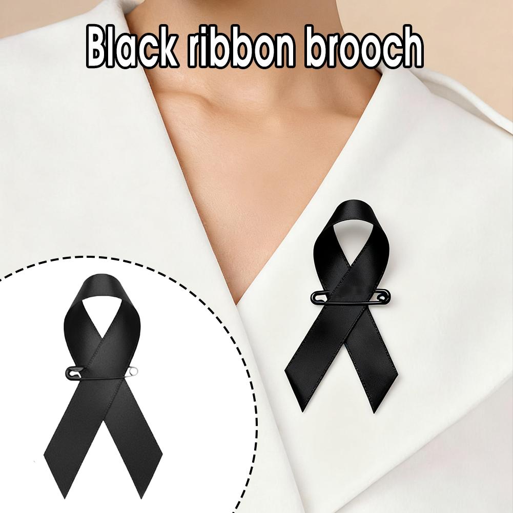 10 шт. Брошь-значок на ленте, Значок на лацкан, Многоразовый, Классический, Символ заботы, любви, Дизайн значка на ленте, Для благотворительных мероприятий, С булавкой