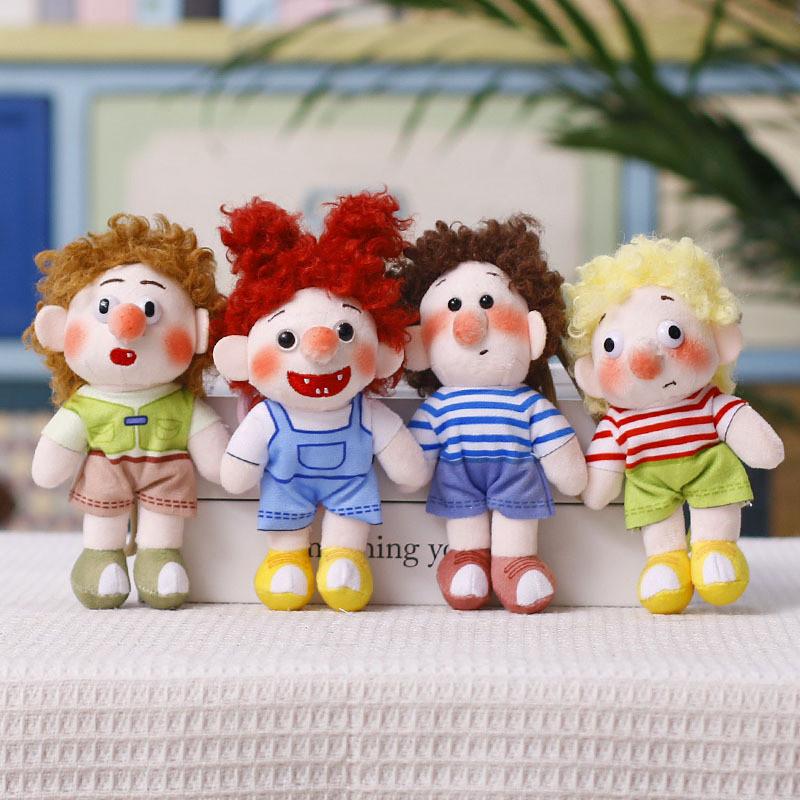 Plush Doll Keychain With Cartoon Design For Backpack Decoration And Gift For All Ages