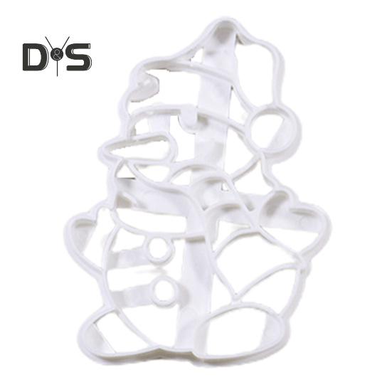 Форма для печенья, снежок, снеговик, Санта-Клаус, форма для рождественской резки, праздничная форма для печенья «сделай сам», для праздничной вечеринки