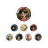 Attack On Titan Trading Badge Box of 8 Close-up Ver.
