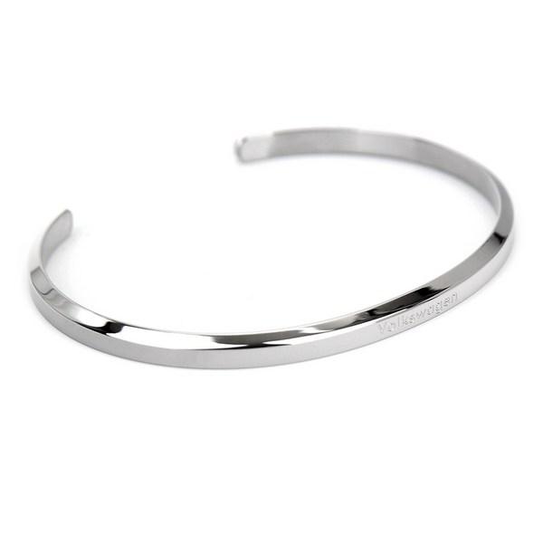 Volkswagen Мужской женский браслет-манжета, браслет для пары, розовое золото, серебро, популярные корейские часы