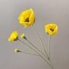 Искусственные цветы Длинный стебель Искусственный мак Шелковые цветы Новоселье Сад Дом Стол Свадьба Сделай сам Свадебная вечеринка Букет Украшение