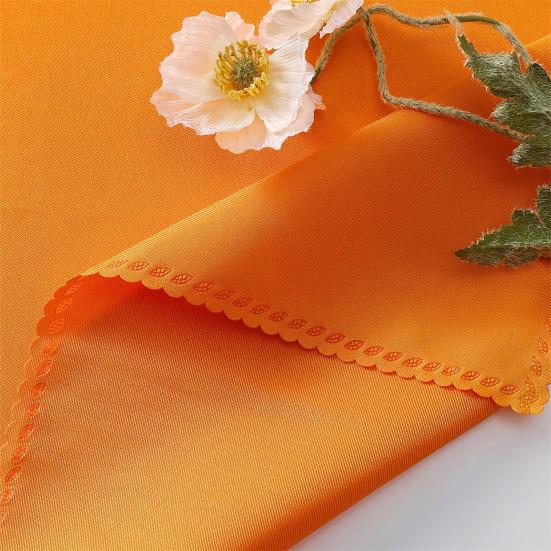 Napkin Cloth Lace Trim Reusable Square Napkin Fabric Outdoor Events Weddings Parties Banquets Buffets Home Decor