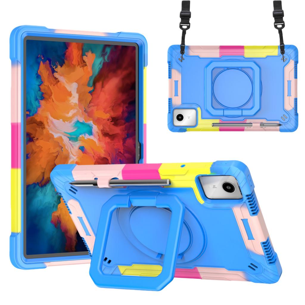 Чехол-подставка с вращением для Lenovo Idea Tab K11 Gen2 Xiaoxin Pad 11 2025 2024 M11 TB336FU 336ZU 335FC 331FC 330XU Крышка с ручкой-захватом