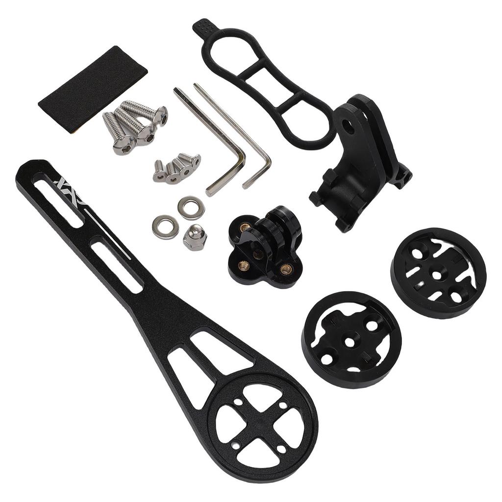 Handlebar Out Front Bike Cycling Computer Mount Extended Road Bike Computer Mount Adjustable Angle Aluminum Alloy