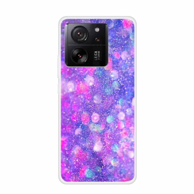 Для Xiaomi 13T 13 T pro Прозрачный силиконовый чехол Для Funda Redmi K60 Ultra Чехол для телефона ТПУ Прозрачные чехлы Мраморный мягкий чехол-оболочка