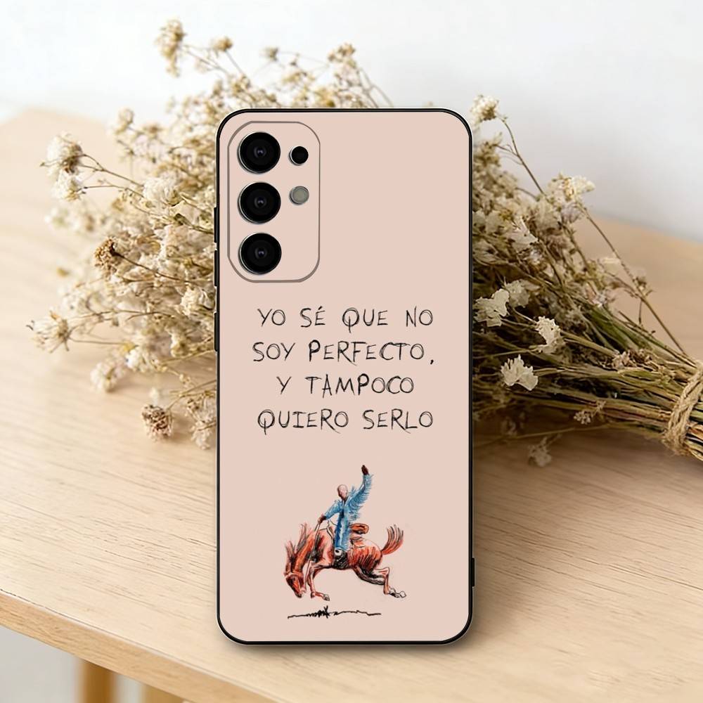 Чехол для телефона Bad B-bunny F-fondo для Samsung S25, S24, S21, S22, S23, S30, Ultra, S20, Plus, Fe, Мягкий силиконовый черный чехол