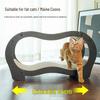 double curved corrugated scratcher - 64cm large
