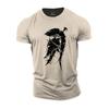 Men's Short Sleeved T-shirt Spartan 3D Graphic Shirt Round Neck Large Clothes Men's Casual Tshirt