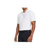 Under Armour Рубашка поло для гольфа Tour Tips Solid Bonded Placket, мужские рубашки поло, белые 1381928-100