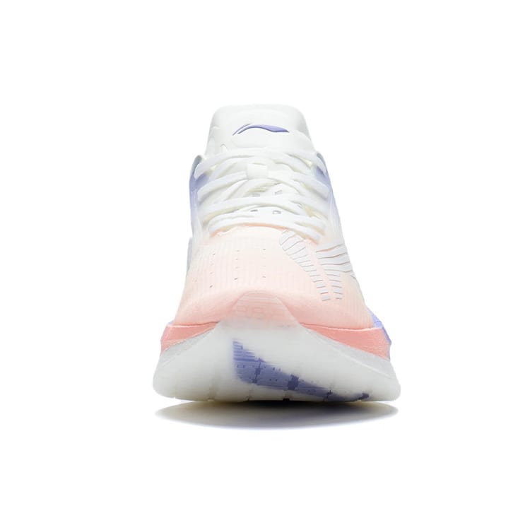 Li Ning Shadow 1.0 Беговые кроссовки женские низкие неоновые мягкий оранжевый/неоновый синий гортензия фиолетовый ARRS002-2