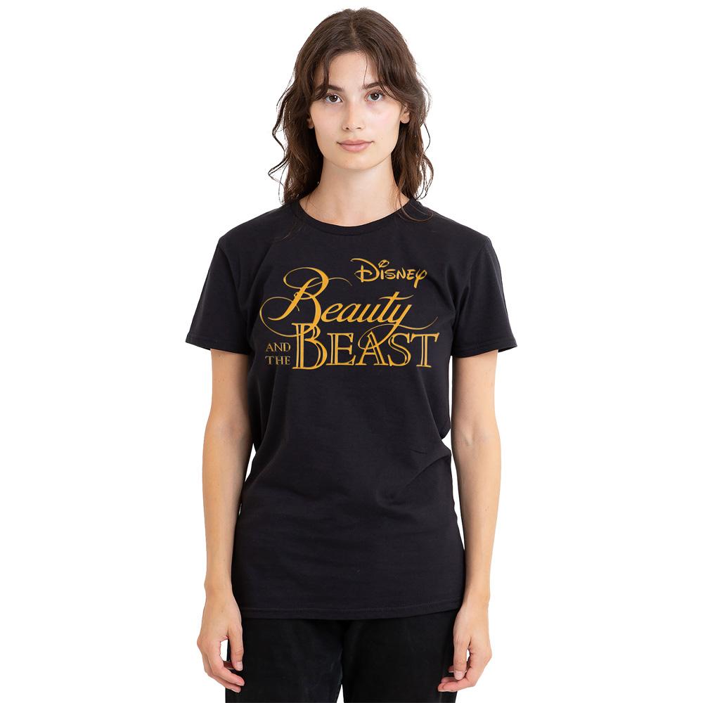 Beauty And The Beast Unisex Adult Logo T-Shirt