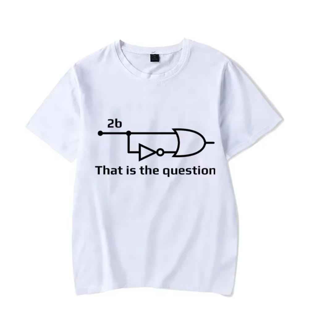 Electrical Engineer That Is Question Funny T Shirt for Men Cotton Vintage T-Shirt Clothes Engineering Men's T-shirts Y2k Clothes