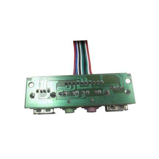 Сменный корпус компьютера для ПК Передняя панель USB-аудиопорт Микрофон Кабель для наушников Шнур