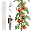 KADAX Aluminum Spiral Plant Pole 180cm 10pcs