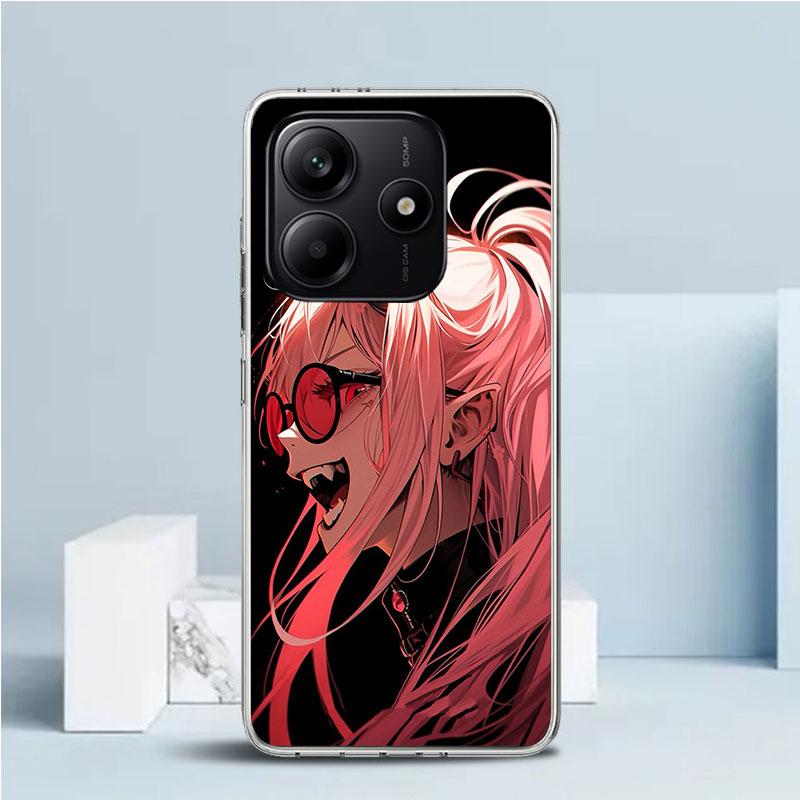 Чехол для телефона Chainsaw Man Power для Xiaomi Redmi Note 15 14 14S 13 12S 12 Pro Plus 11S 11 11T 11E 10S 10 + Мягкая задняя крышка из ТПУ