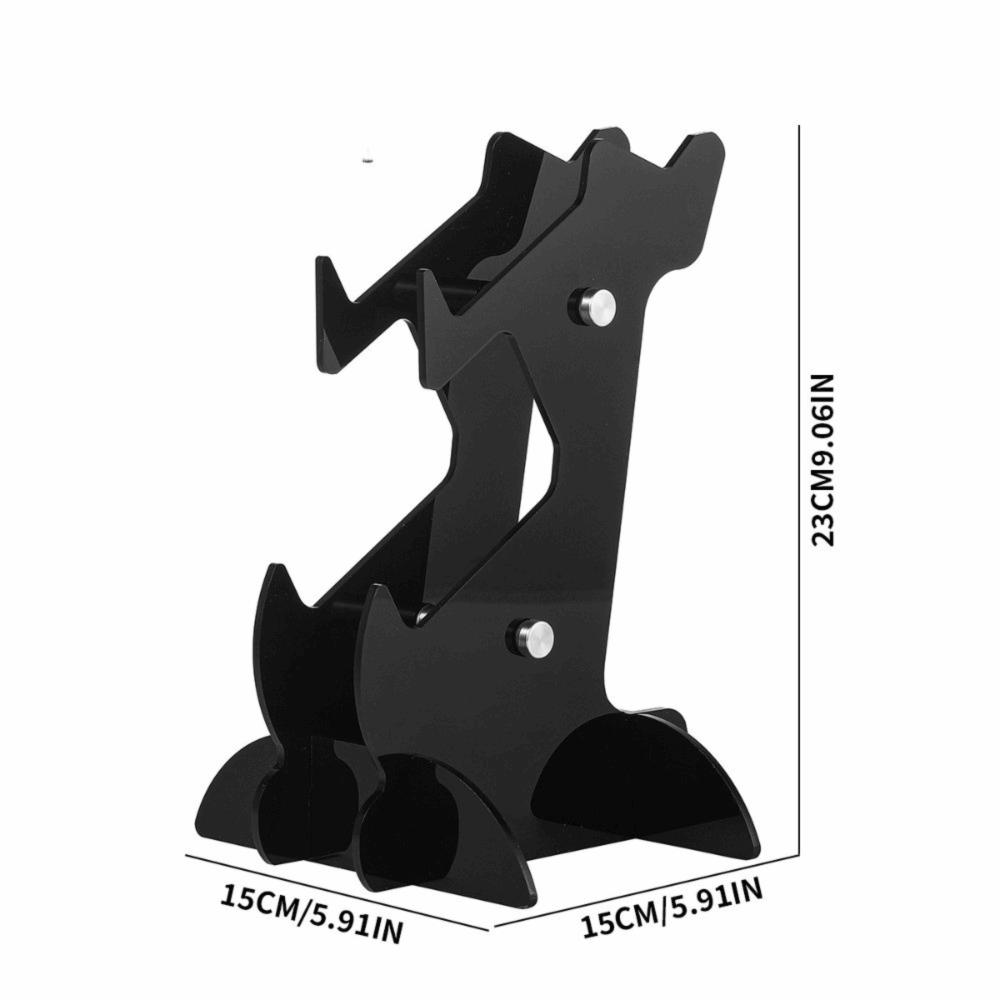 Acrylic Gaming Controller Stand Sturdy Desktop Organizer for PS5/PS4/Xbox/Switch