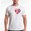 Canada Uk Tshirt Summer Casual Cotton Tee Oversized Streetwear Tops Vintage Graphic Print Loose Fit Short Sleeve