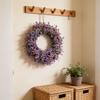 Lifelike Artificial Lavender Wreath Plastic Door Hanging Wreath Front Gate Wreath  Office Decor