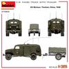 Пластиковая модель Miniart Communication Truck с прицепом MA37062 1/35 K-51